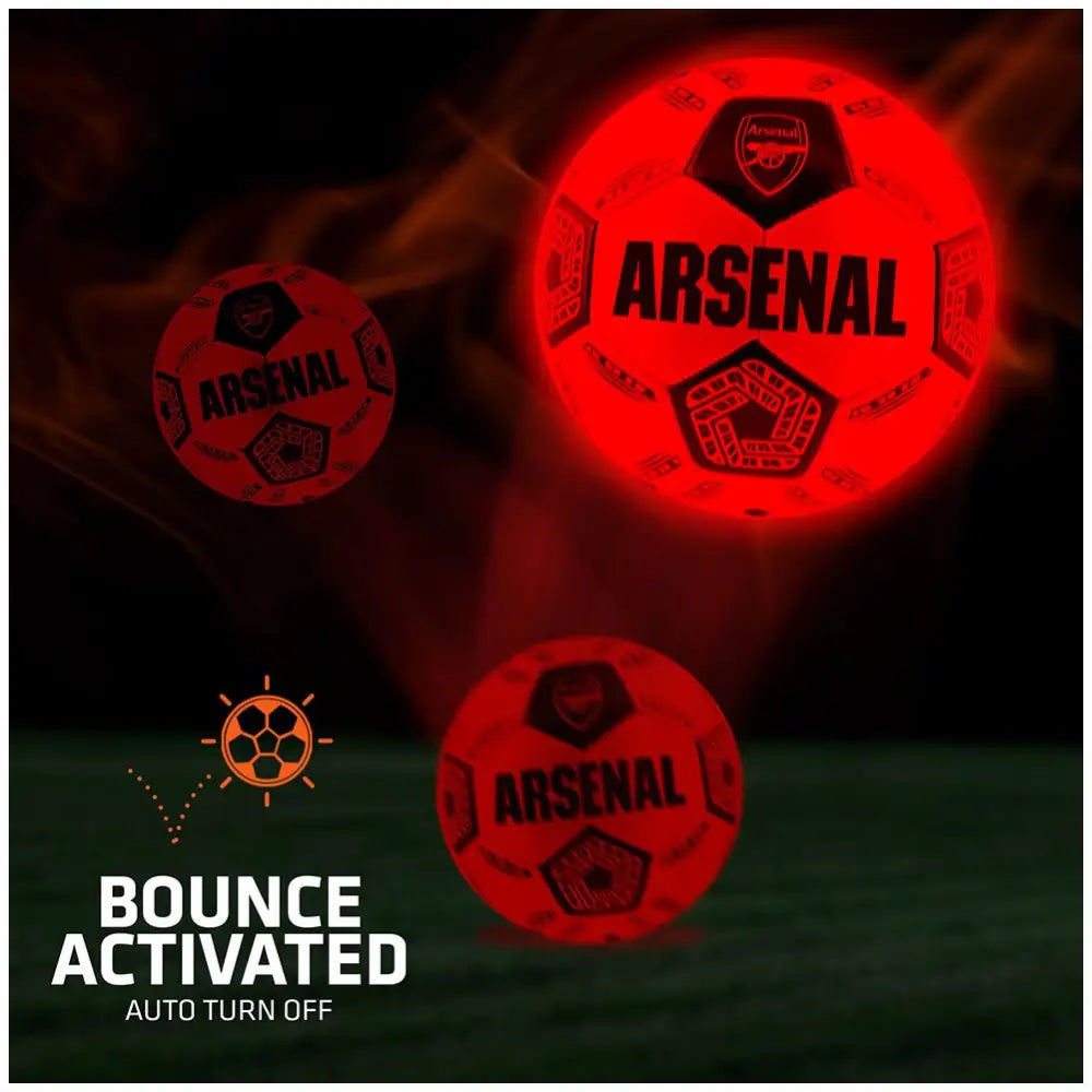 Arsenal FC LED Glow Football