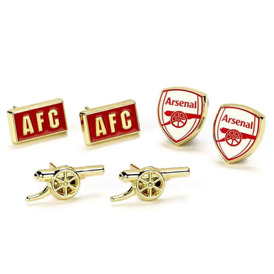 Arsenal FC Stud Earring Set