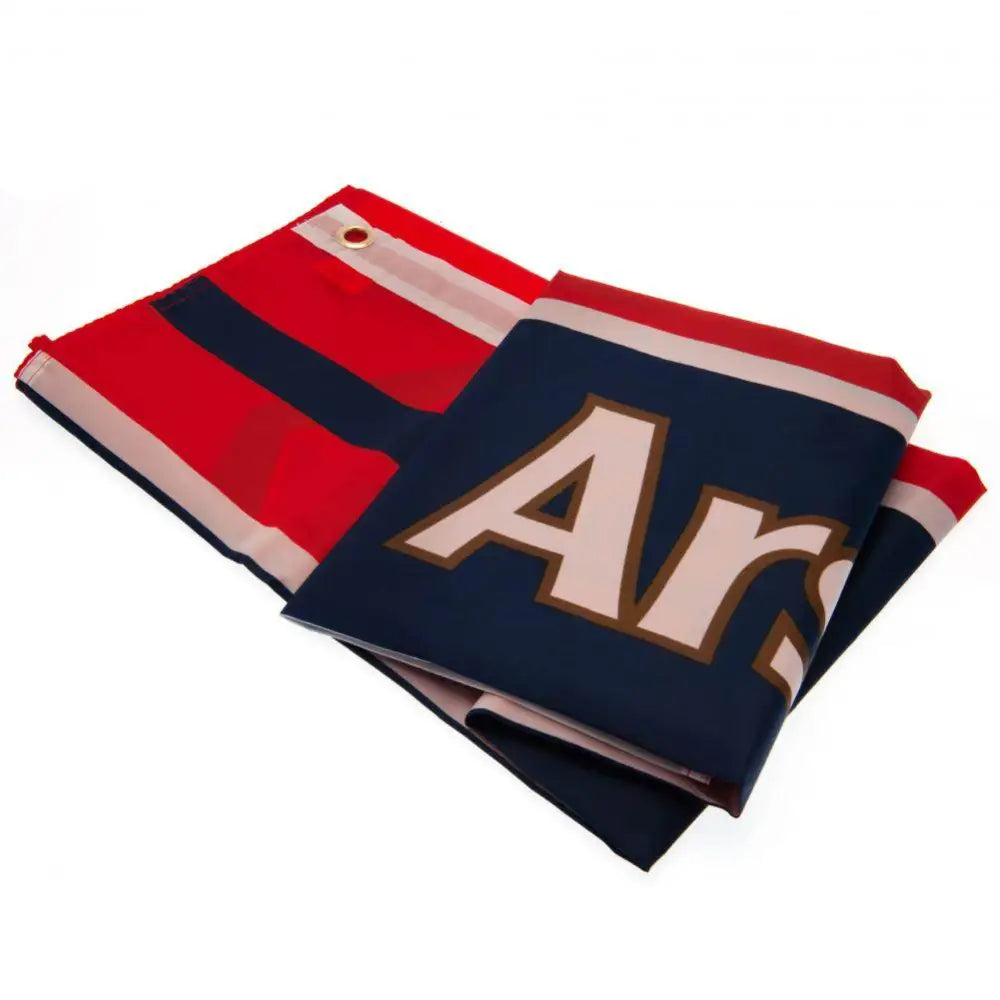 Arsenal FC Wordmark Flag