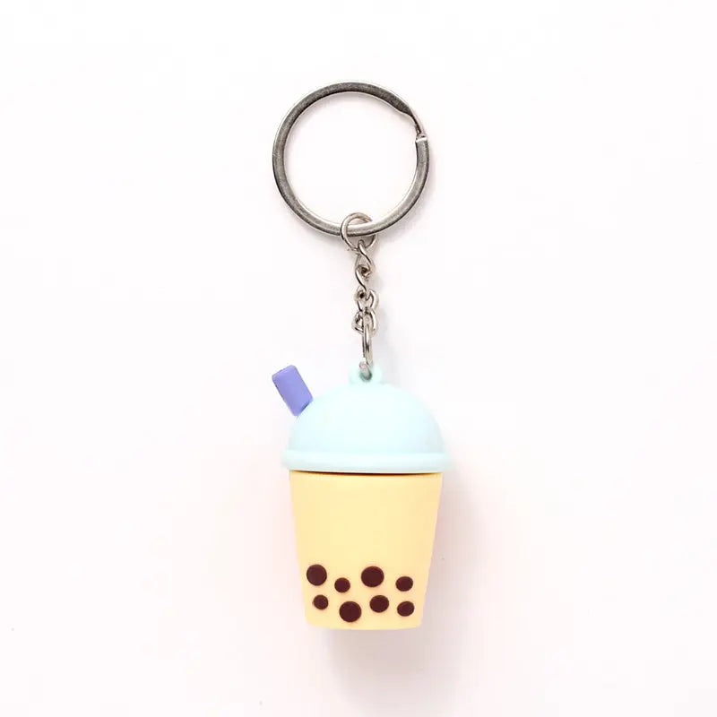 Boba the Bubble Tea Foodiemals 3D PVC Keyring - Fast Food