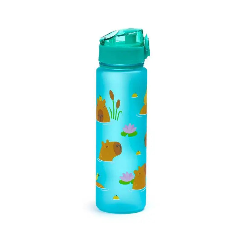 Capybara Pop Top 600ml Shatterproof Bottle - Zoo Safari & Wildlife Parks