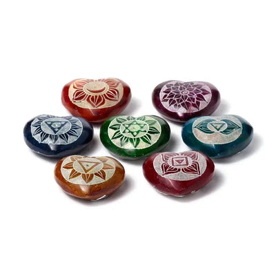Carved Soapstone Chakra Heart Ashcatcher Incense Stick Burner - Incense Burners & Ash Catchers