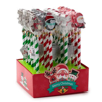 Christmas Characters Pencil with Eraser Topper - Christmas Gifts & Decorations
