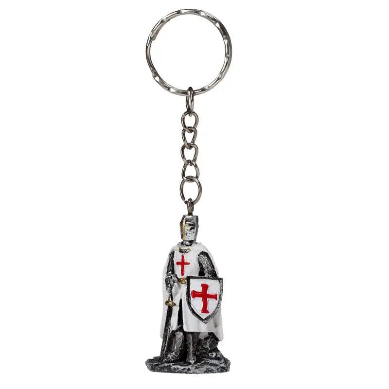 Crusader Knight Defender Keyring - Knight & Princess Gifts