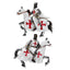 Crusader Knight on Horseback Defender Magnet - Knight & Princess Gifts
