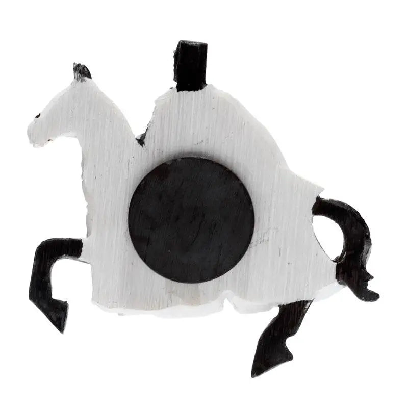 Crusader Knight on Horseback Defender Magnet - Knight & Princess Gifts