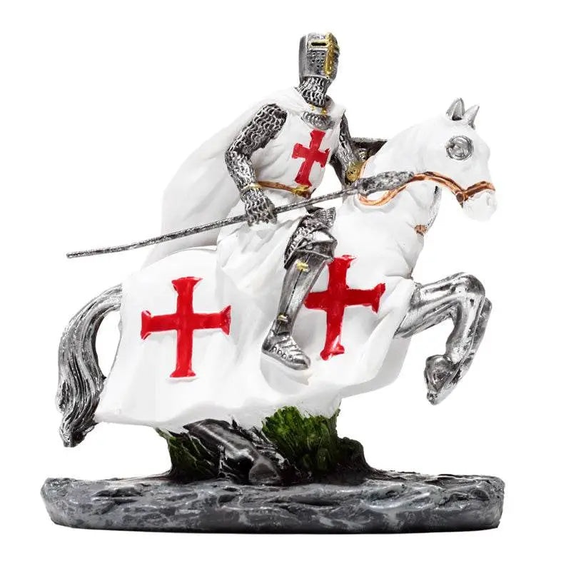 Crusader Knight on Horseback Defender - Knight & Princess Gifts