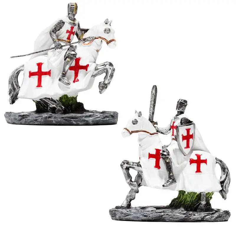 Crusader Knight on Horseback Defender - Knight & Princess Gifts