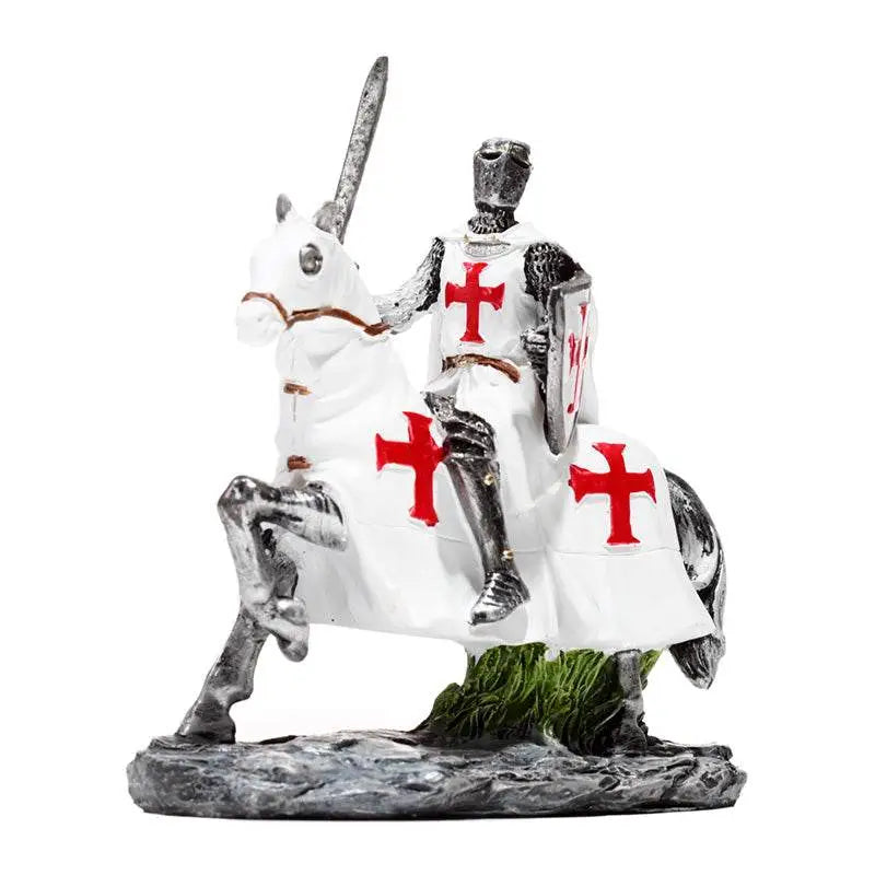 Crusader Knight on Horseback Defender - Knight & Princess Gifts
