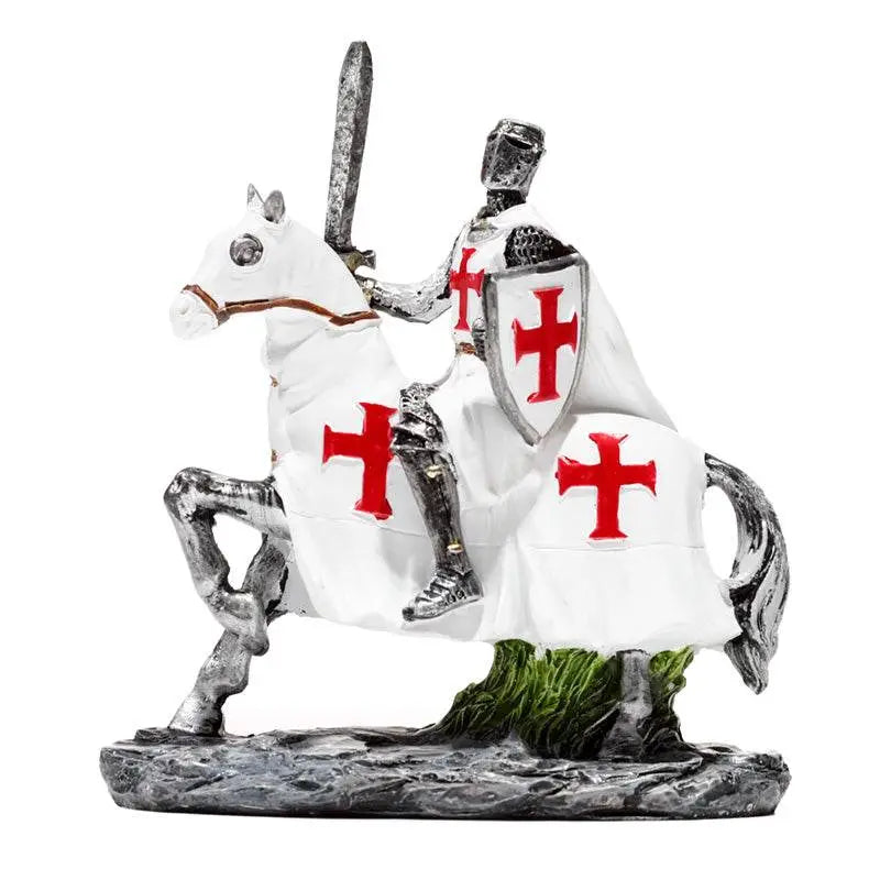 Crusader Knight on Horseback Defender - Knight & Princess Gifts