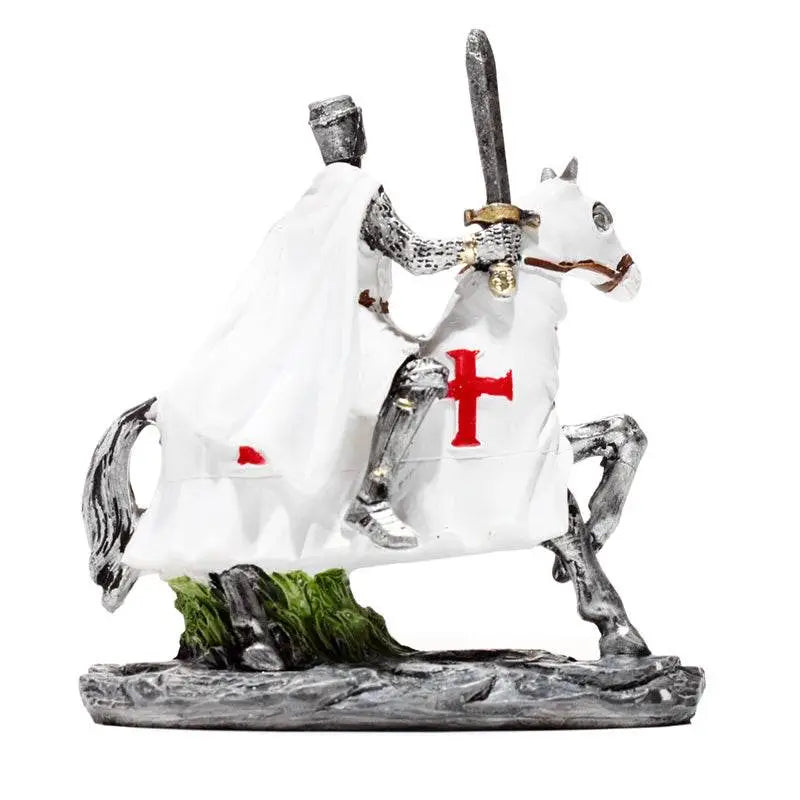 Crusader Knight on Horseback Defender - Knight & Princess Gifts