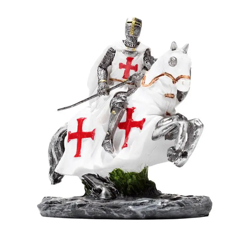 Crusader Knight on Horseback Defender - Knight & Princess Gifts
