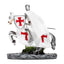 Crusader Knight on Horseback Defender - Knight & Princess Gifts