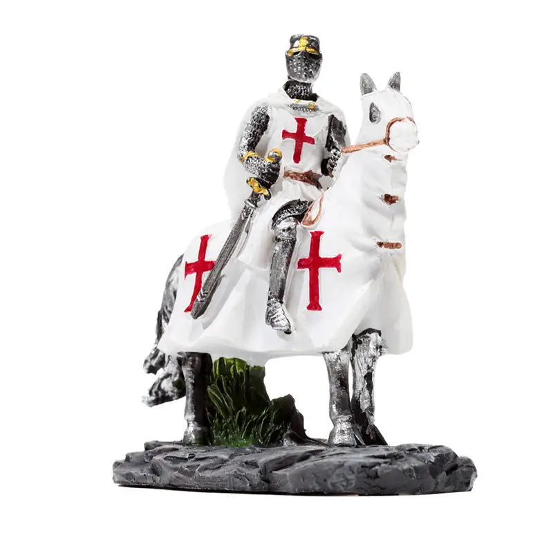 Crusader Knight on Horseback Protector