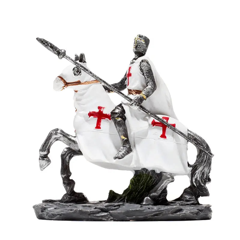 Crusader Knight on Horseback Protector