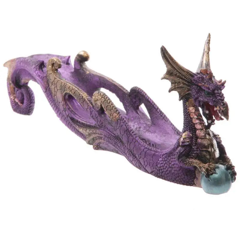 Dark Legends Dragon Ashcatcher Incense Stick Burner - Incense Burners & Ash Catchers