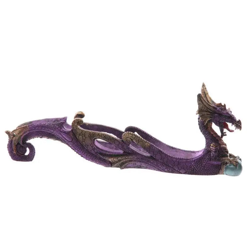 Dark Legends Dragon Ashcatcher Incense Stick Burner - Incense Burners & Ash Catchers