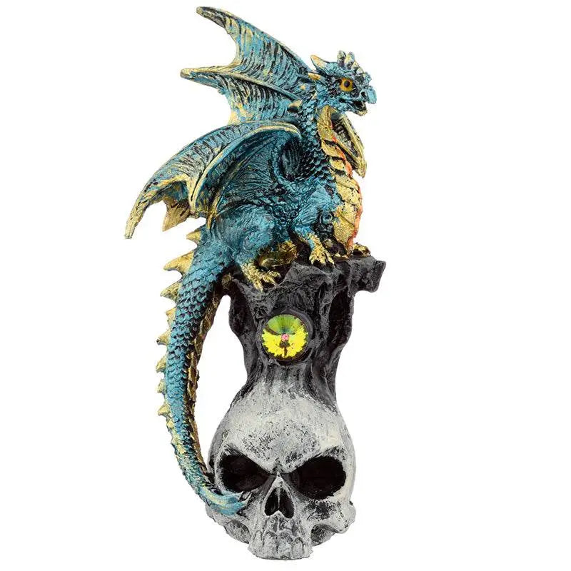 Dark Legends Gemstone Skull Dragon - Dragon Gifts