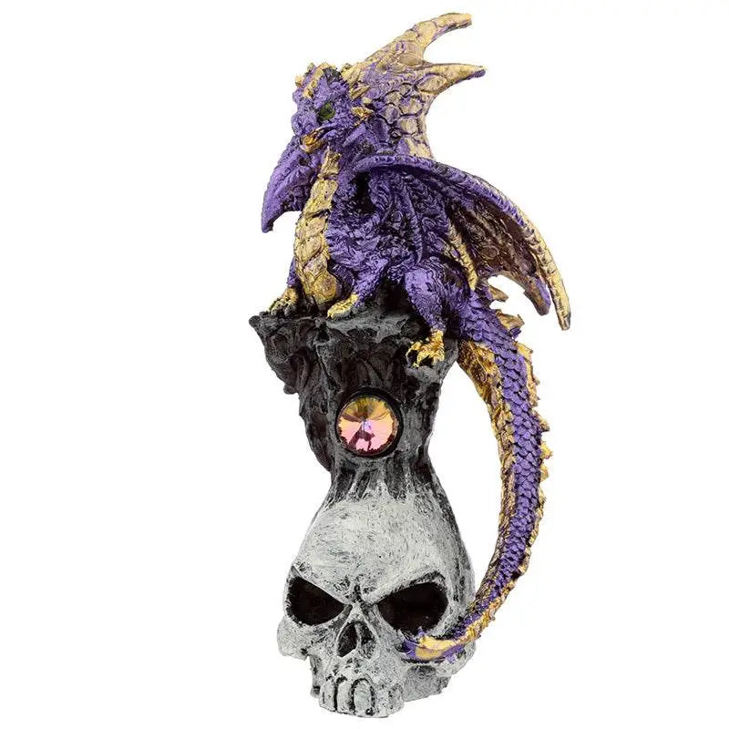 Dark Legends Gemstone Skull Dragon - Dragon Gifts