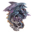 Dark Legends Silver Skull Dragon Magnet - Dragon Gifts