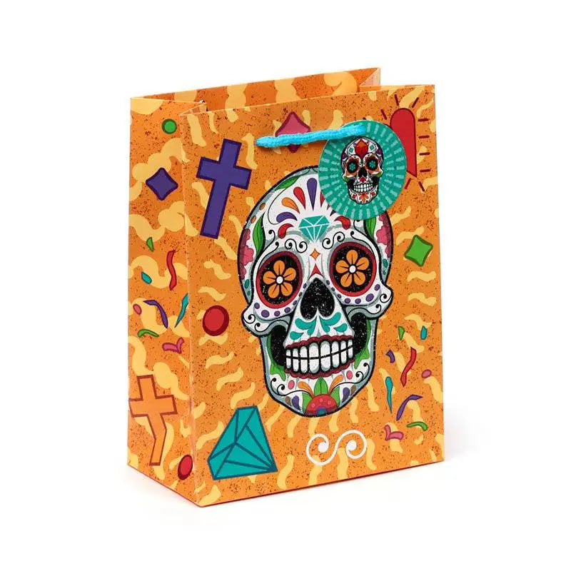 Day of the Dead Gift Bag Medium - Day of the Dead Skulls