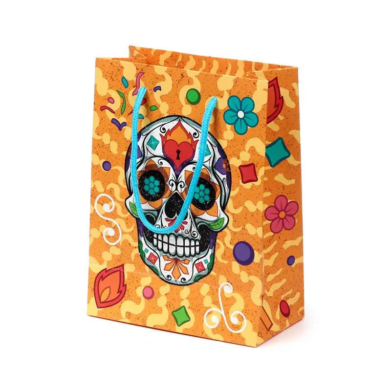 Day of the Dead Gift Bag Medium - Day of the Dead Skulls