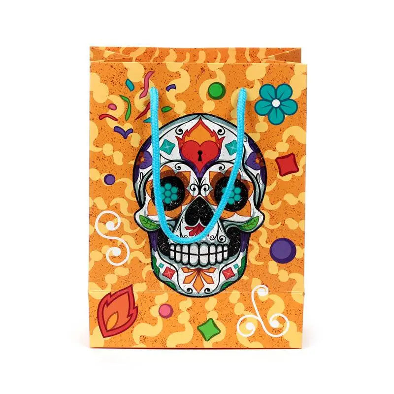 Day of the Dead Gift Bag Medium - Day of the Dead Skulls