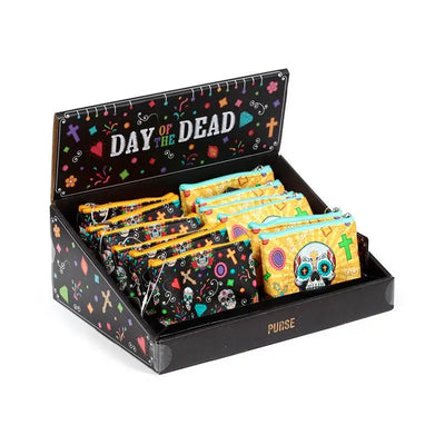 Day of the Dead PVC Purse - Day of the Dead Skulls