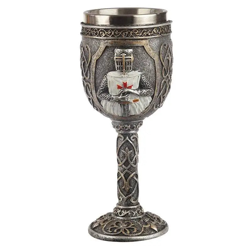 Decorative Crusader Knight Goblet - Knight & Princess Gifts