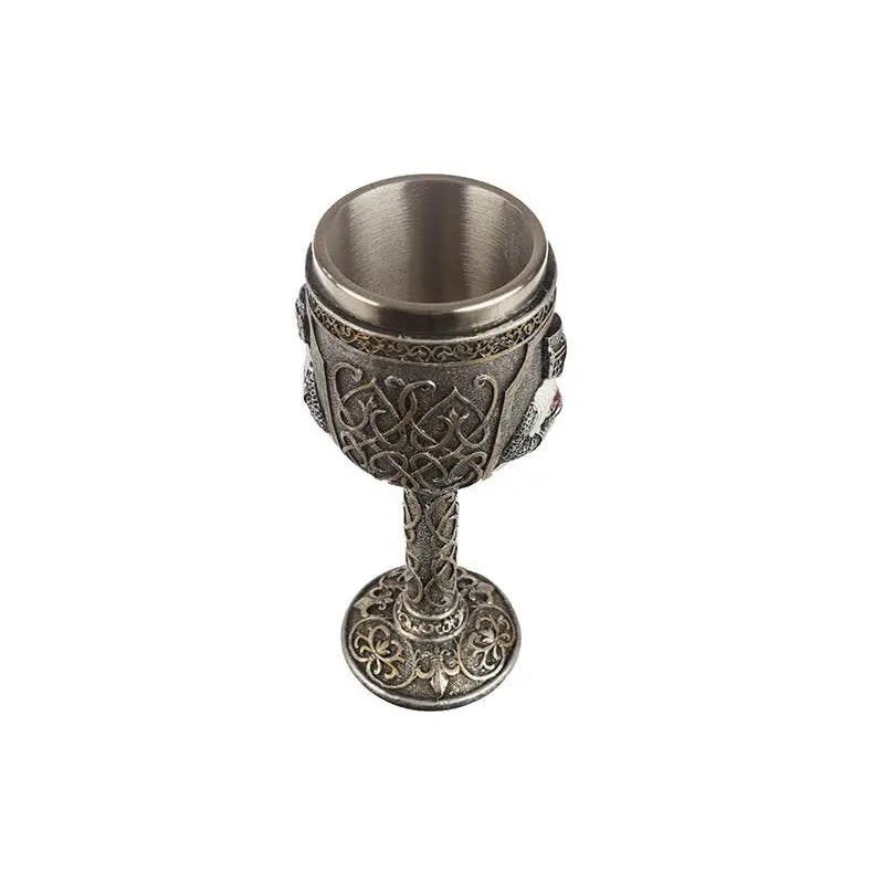 Decorative Crusader Knight Goblet - Knight & Princess Gifts