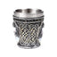Decorative Medieval White Knight Shot Glass - Mason Drinking Jars Glasses & Tumblers