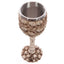 Decorative Multi Skull & Spine Goblet - Gothic Fantasy Skulls & Skeletons