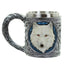 Decorative White Wolf Tankard - Wolf Gifts & Collectables