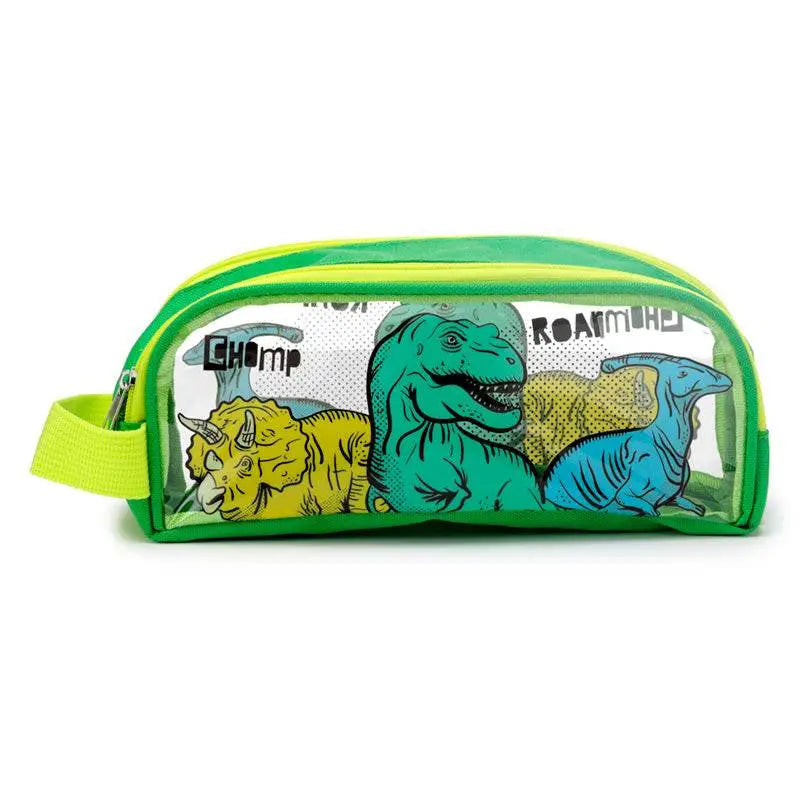 Dinosauria Clear Window Pencil Case - Dinosaur Gifts