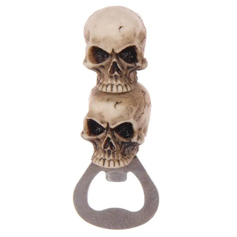 Double Skull Bottle Opener - Kitchen Decorations & Accessories