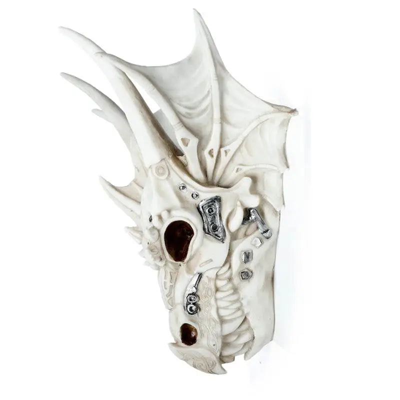 Dragon Skull Decoration with Metallic Detail - Dragon Gifts