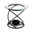 Eden Black Thin Metal Spiral Oil & Wax Melt Burner - Oil Burners & Wax Melt Burners