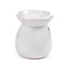 Eden Ceramic Simple White Oil Burner - Oil Burners & Wax Melt Burners