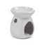 Eden Ceramic Simple White Oil Burner - Oil Burners & Wax Melt Burners