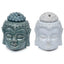 Eden Crackle Glaze Thai Buddha Head Ceramic Oil Burner - Oil Burners & Wax Melt Burners