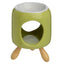 Eden Cylindrical Ceramic Oil Burner with Feet - Oil Burners & Wax Melt Burners