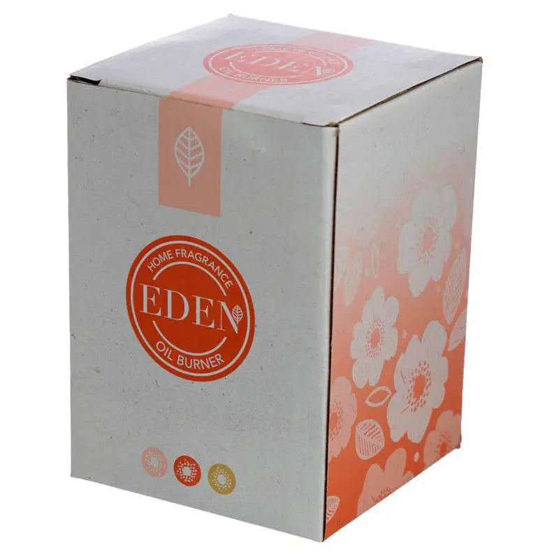 Eden Cylindrical Ceramic Oil Burner with Feet - Oil Burners & Wax Melt Burners