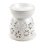 Eden Daisy Cut Out Ceramic Oil & Wax Melt Burner - Oil Burners & Wax Melt Burners