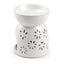 Eden Daisy Cut Out Ceramic Oil & Wax Melt Burner - Oil Burners & Wax Melt Burners