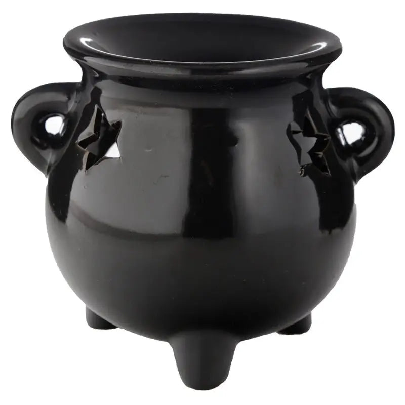 Eden Large Black Cauldron Oil Burner