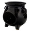 Eden Large Black Cauldron Oil Burner