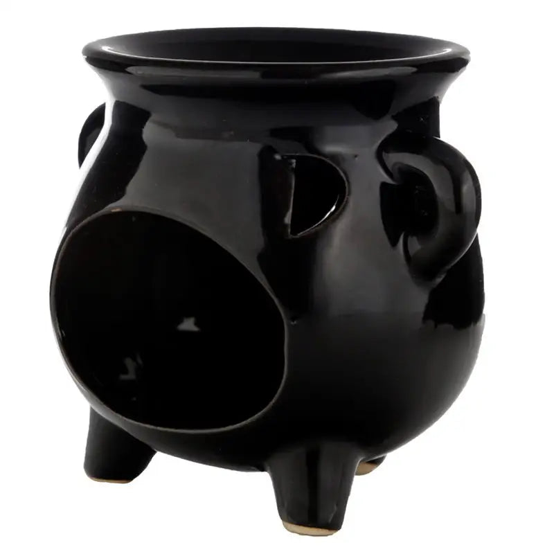 Eden Large Black Cauldron Oil Burner