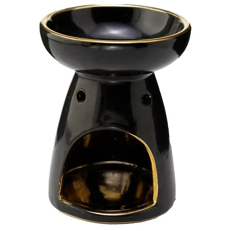 Eden Metallic Gold Tree Ceramic Oil & Wax Melt Burner - Oil Burners & Wax Melt Burners