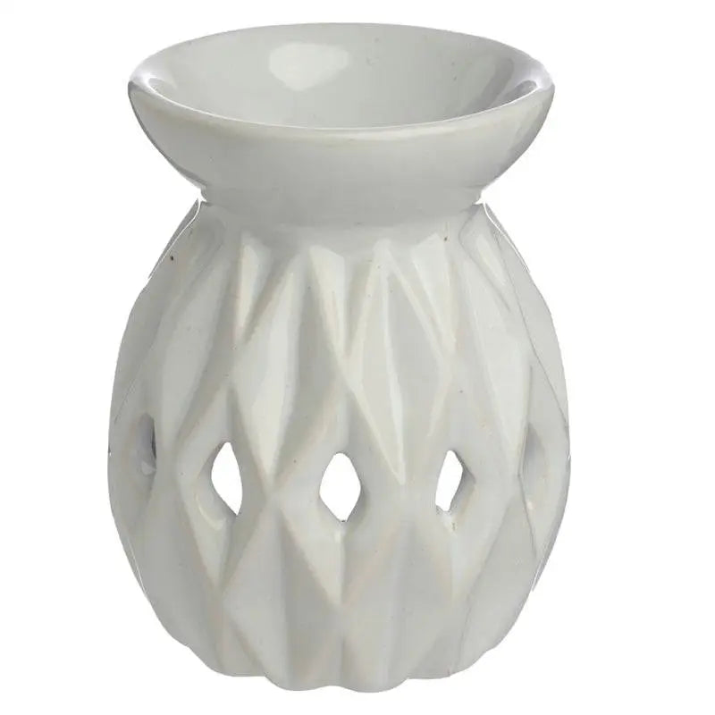 Eden Origami Style Ceramic Oil & Wax Melt Burner - Oil Burners & Wax Melt Burners