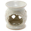 Eden Scallop Cut out Ceramic Oil Burner - Oil Burners & Wax Melt Burners